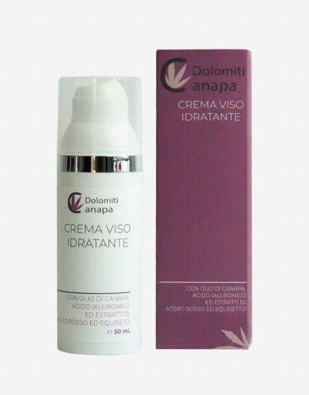 Crema viso idratante alla Canapa