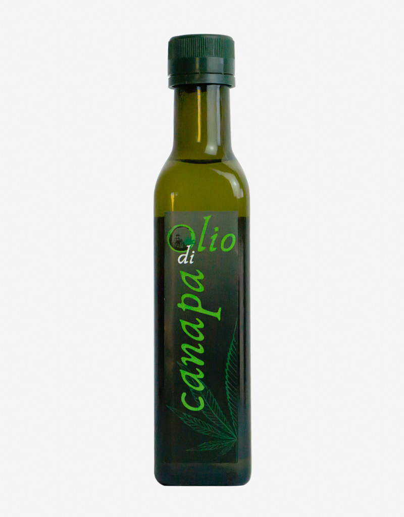 Olio di semi di canapa - Dolomiti Canapa - Prodotti Cosmetici e alimentari  a base di Canapa